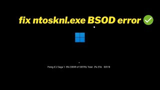 FIXED ntosknlexe BSOD error [upl. by Bottali]