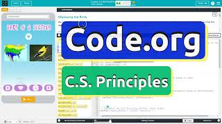 Codeorg Lesson 33A Lists Practice  Tutorial with Answers  Unit 6 CS Principles [upl. by Aevin]