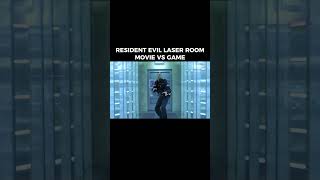 Resident Evil Laser Room Movie Vs Game ResidentEvil Residentvil4 [upl. by Lissa]