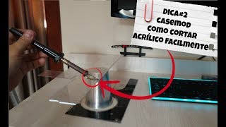 CORTANDO ACRÍLICO FACILMENTE CASEMOD PARTE2 [upl. by Einor766]