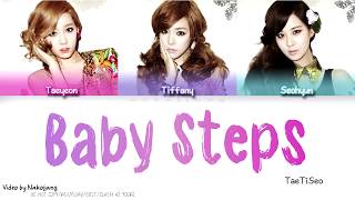 TaeTiSeo 소녀시대태티서  Baby Steps Color Coded Lyrics EngRomHan [upl. by Rawdin]