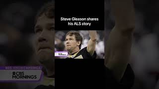 Steve Gleason on ALS diagnosis shorts [upl. by Obla553]