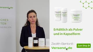 Zeolith Bentonit Anwendung amp Dosierung [upl. by Yllitnahc406]