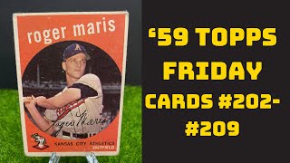 59 Topps Friday Cards 202209 Roger Maris Baseballs Longtime SingleSeason Home Run King [upl. by Prosper]