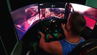 DiRt20 Rally Ford Escort  Career Mode Triplescreen Motionrig [upl. by Silber796]