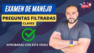 🔴 EXAMEN TEORICO DE MANEJO 2024 I Aprobarás con estas preguntas 🔥 🔥 🔥 [upl. by Rednas]