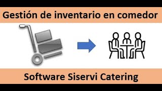 Gestión de inventario en comedor industrial Software para comedor [upl. by Norvall]