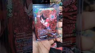 💥💥SS4 Vegeta Peak of Primitive Power Alt Art SCR dragonballtcg tcgcards shorts [upl. by Leidgam268]