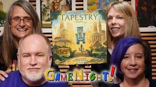 Tapestry  GameNight Se7 Ep22  How to Play and Playthrough [upl. by Danny]