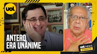 MORRE ANTERO GRECO NÃO HÁ FIGURA TÃO QUERIDA E TÃO UNÂNIME QUANTO ELE DIZ JOSÉ TRAJANO [upl. by Ailaht580]