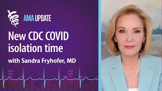 CDC changes COVID isolation guidelines and COVID vaccine dose schedule with Sandra Fryhofer MD [upl. by Leugim]