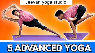 TOP 5 Advanced Yoga Poses  Asthanga Yoga   Advanced Yoga Poses With Name [upl. by Anelrahs28]