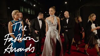 Gigi Hadid  International Model  The Fashion Awards 2016 [upl. by Eniamerej]