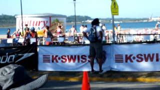 Subic Bay International Triathlon 2011 transition from Bike to run [upl. by Raines]