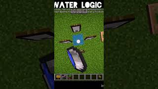 Minecraft Logic music song foryou foryoupage minecraft waterlogic op like share viral [upl. by Rolyak]