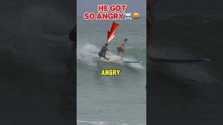 SURFER FIGHTS In HURRICANE🙏☠️ viral capcut capcutcaptions shortvideos surf beach viral [upl. by Asaph]