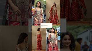 Alia bhatt outfit details ♥️dandiyanavratrialiabhattfashiontrendsyoutubeshortsshortsfeedgarba [upl. by Ardine66]