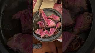 The signature Tbone steak of Florence Italy [upl. by Kariotta]