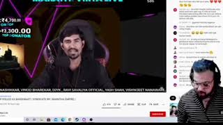 Chetan the tiger react on Marathi Vikya Live stream गालीगलोच [upl. by Shakti781]