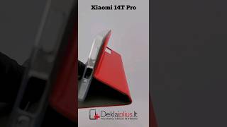 Xiaomi 14T Pro Telone flip red caseчехол для телефонаetui na telefon [upl. by Close]