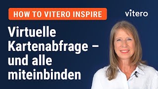 Virtuelle Kartenabfrage – und alle miteinbinden  Howto vitero inspire [upl. by Boniface384]