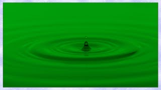 Slow Motion Green Color Water Drops2 l Moving Background  Motion Loop  Free 4K Motion Background [upl. by Burnham]