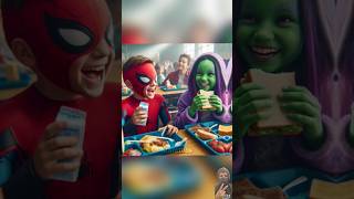 Spidermans Love Story with Gamora❤️marvel spiderman viralshorts [upl. by Snoddy]