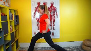 The Lunge Stretch  The Hip Flexor Stretch You Can Do Anywhere [upl. by Sumerlin873]