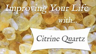 CITRINE 💎 TOP 4 Crystal Wisdom Benefits of Citrine Crystal  Citrine Quartz  Stone of Abundance [upl. by Mays]