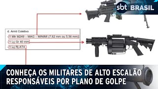 Veja quem são os militares envolvidos em plano para executar autoridades  SBT Brasil 191124 [upl. by Scornik]