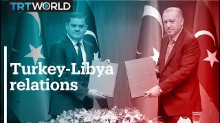 Turkey Libya agree on economic military cooperations [upl. by Maighdlin]