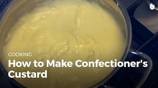 Easy recipe How to make confectioners custard [upl. by Eetsirhc923]