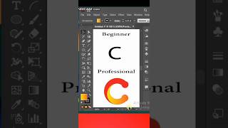 C logo art tutorial illustration shortsviral shortsfeed shortsvideo shorts short logo [upl. by Saum]