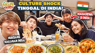 MUKBANG MAKANAN INDIA  NGOBROLIN CULTURE SHOCK TINGGAL DI INDIA 😱  WORLD TRIP 21 [upl. by Couture]