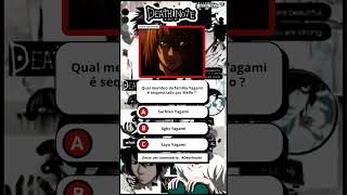 quiz death note deathnotekira deathnote [upl. by Jacintha]