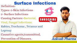 Surface Infections Communicable diseaserabies tetanus leprosy trachomatis viralvideo ytshort [upl. by Myra223]