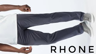 RHÔNE Commuter Pants Chino vs 5 Pocket Slim vs Skinny [upl. by Newbold]