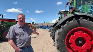 Fendt 724 Gen6 and Fendt 728 Gen7 length comparison [upl. by Ellatnahc]