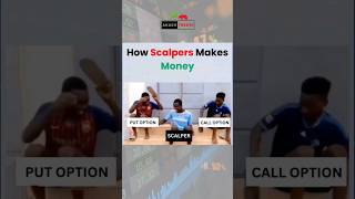 How Scalpers makes money 💰 niftytrading stockmarket daytrading stocktrading trading tradingtip [upl. by Yelram]