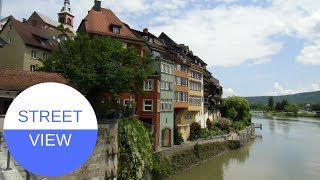 STREET VIEW in Laufenburg am Rhein in GERMANY [upl. by Jori]