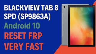 blackview Tab 8 frp bybass [upl. by Genie13]