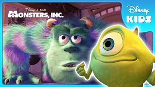 Adventures with Mike and Sulley 🌟  Monsters Inc  Disney Kids [upl. by Nipahc981]