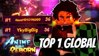 TOP 1 GLOBAL INFINITE RUN 🏆  ANIME REBORN [upl. by Seravat315]