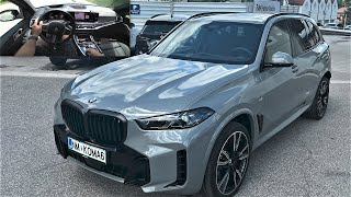 NEW Bmw X5 Facelift 2024  POV Test drive Binaural audio [upl. by Rafaelof]