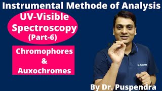 Part 6 Chromophores and Auxochromes in UVVisible Spectroscopy Dr Puspendra [upl. by Ardnac422]