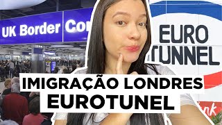 COMO FOI A MINHA EXPERIÊNCIA NA IMIGRAÇÃO DE LONDRES [upl. by Errised]