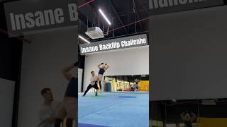 ☝️Backflip Challenge  never try it shorts fail acrobatics fitness funny backflip challenge [upl. by Gebhardt]