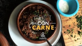 Chili con carne recipe [upl. by Anilegna]