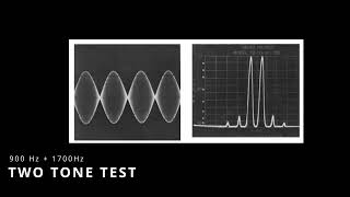 2 Tone Audio Signal For Testing The Linearity of SSB Transmitters [upl. by Nonnerb997]