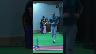 Model Faizan Seedat showcasing his batting technique [upl. by Narak]